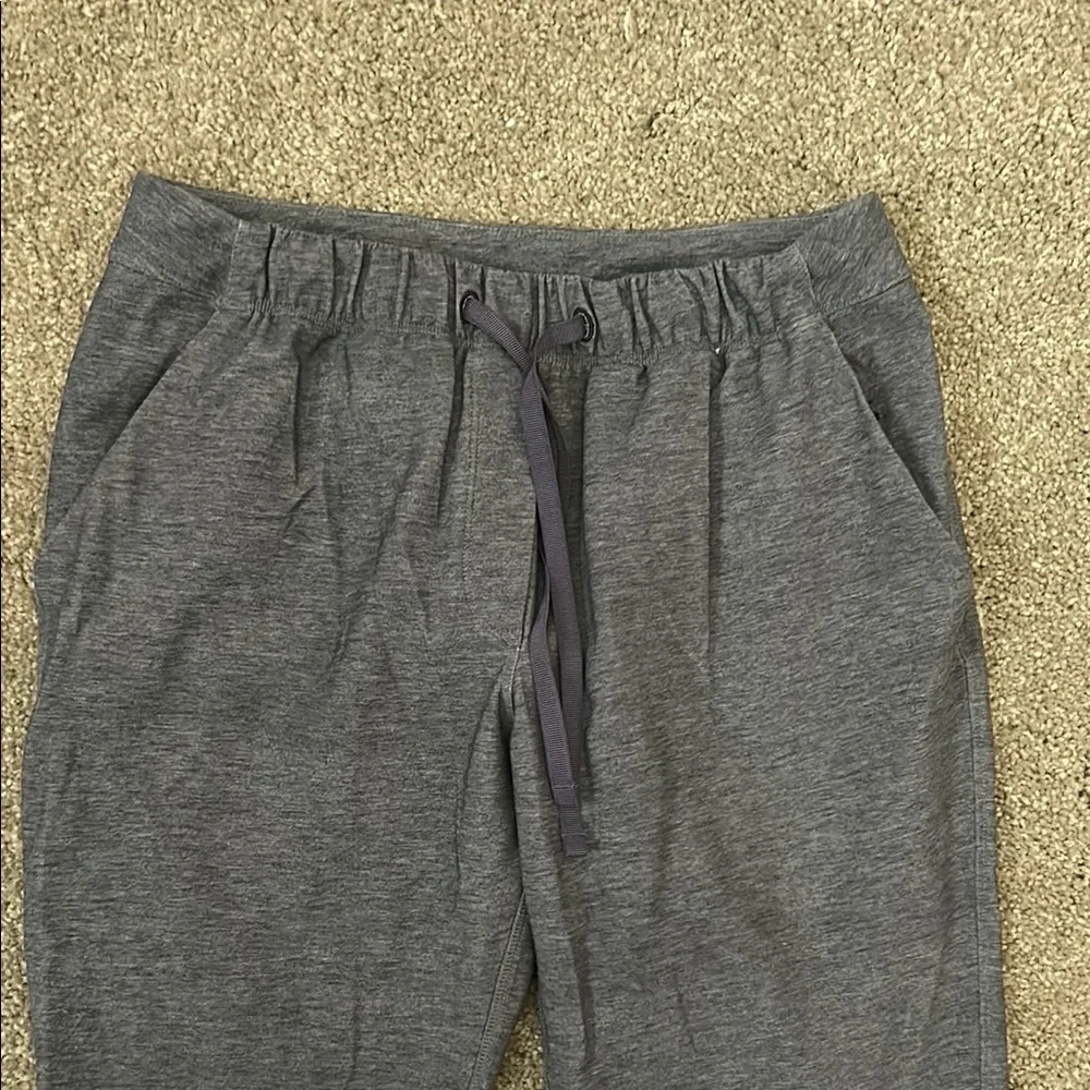 Lululemon Women’s On the Fly Pant Heathered Jogger Pants Purple Tint Gray - Picture 2 of 4